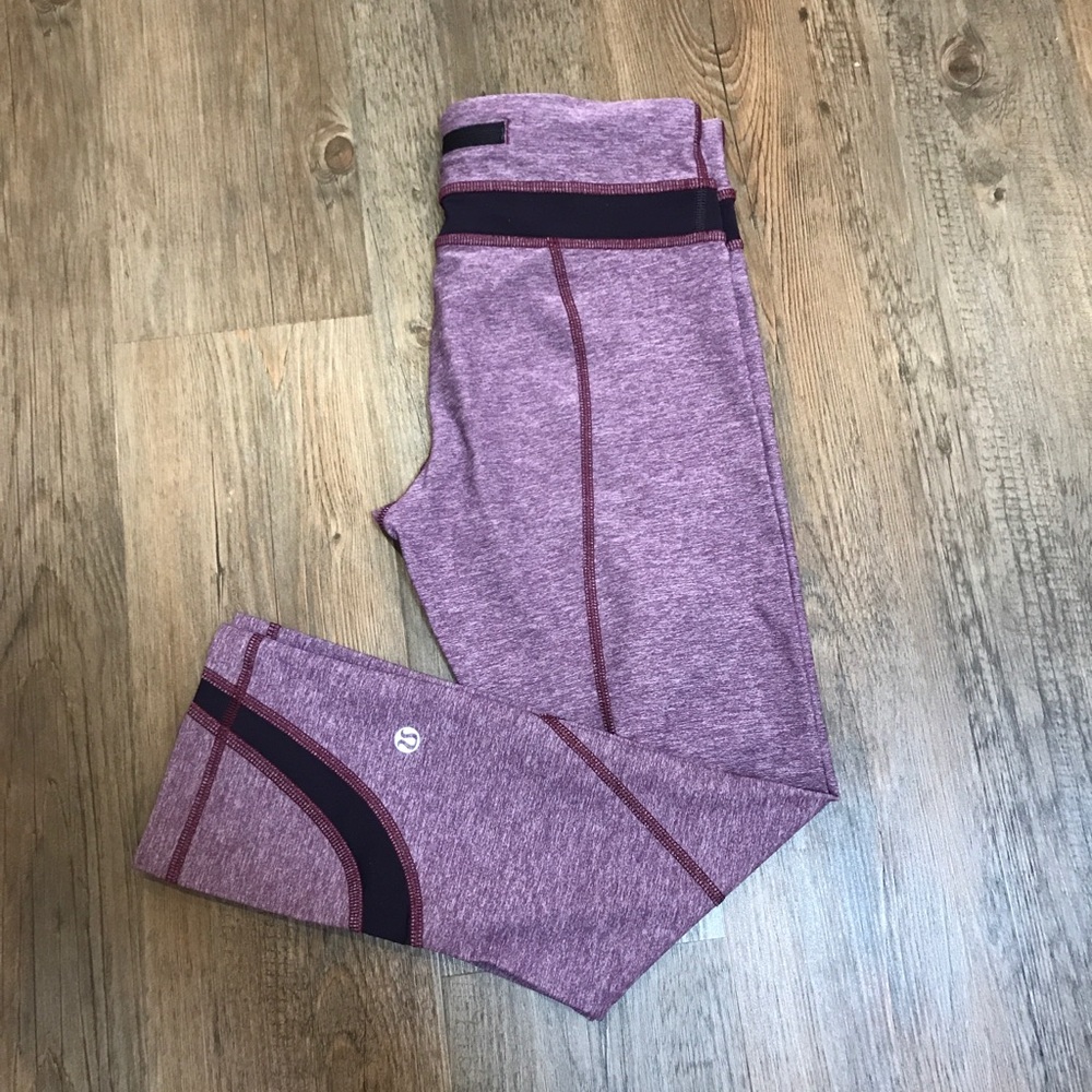 Run inspire crop - purple
